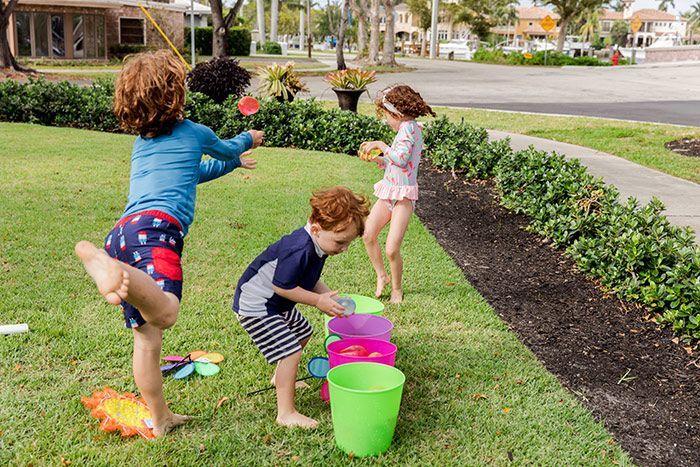 Backyard Water Play Summer