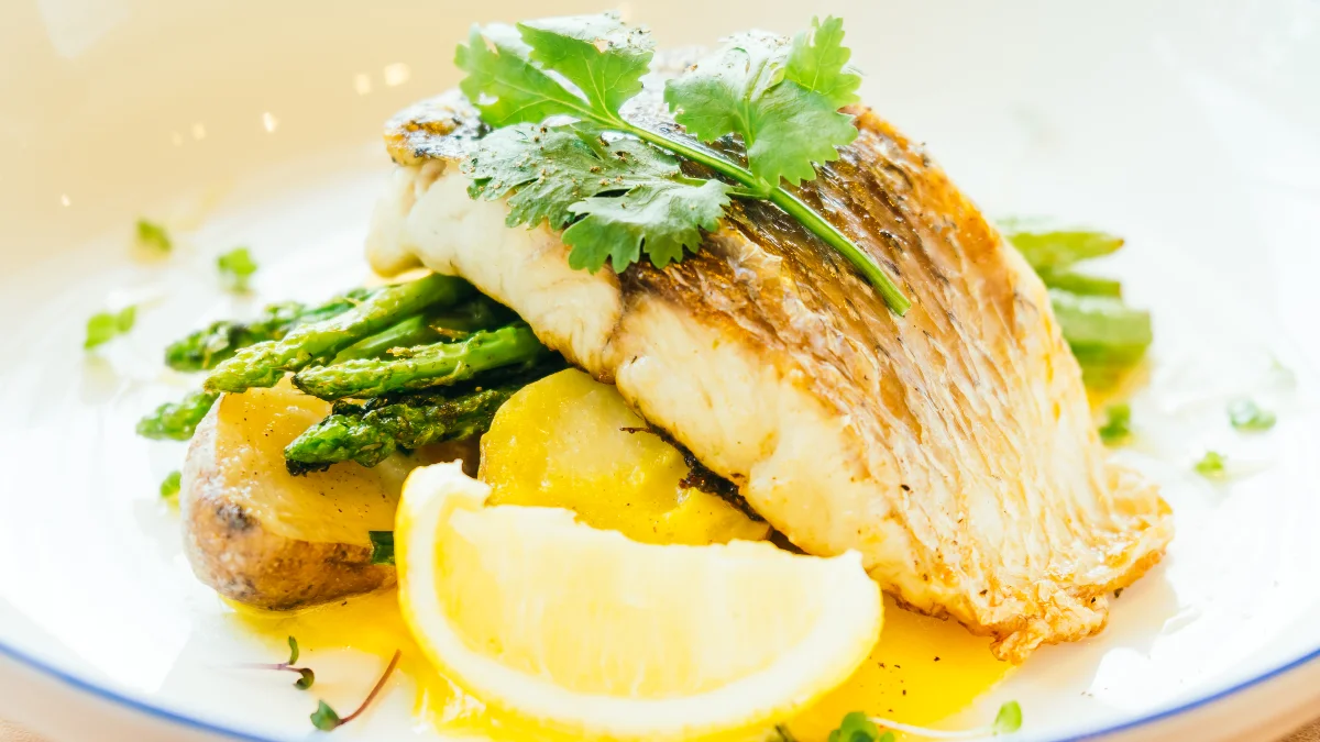 Baked Cod with Lemon and Herbs