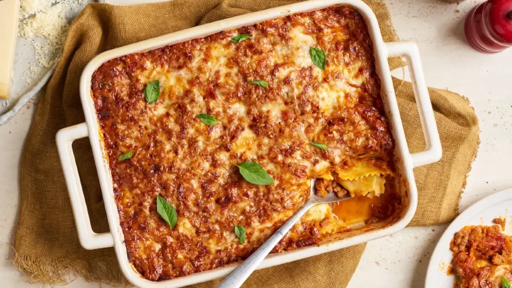 Baked Ravioli Lasagna