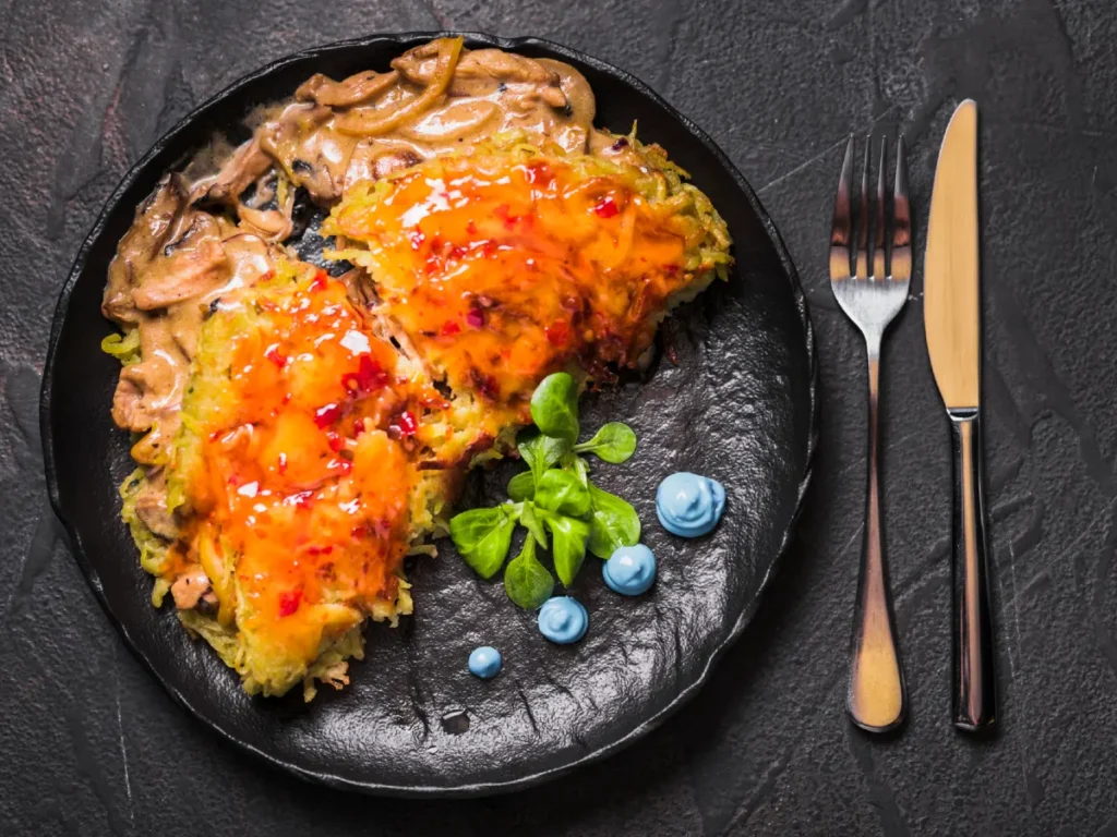 Baked Salmon with Parmesan Crust
