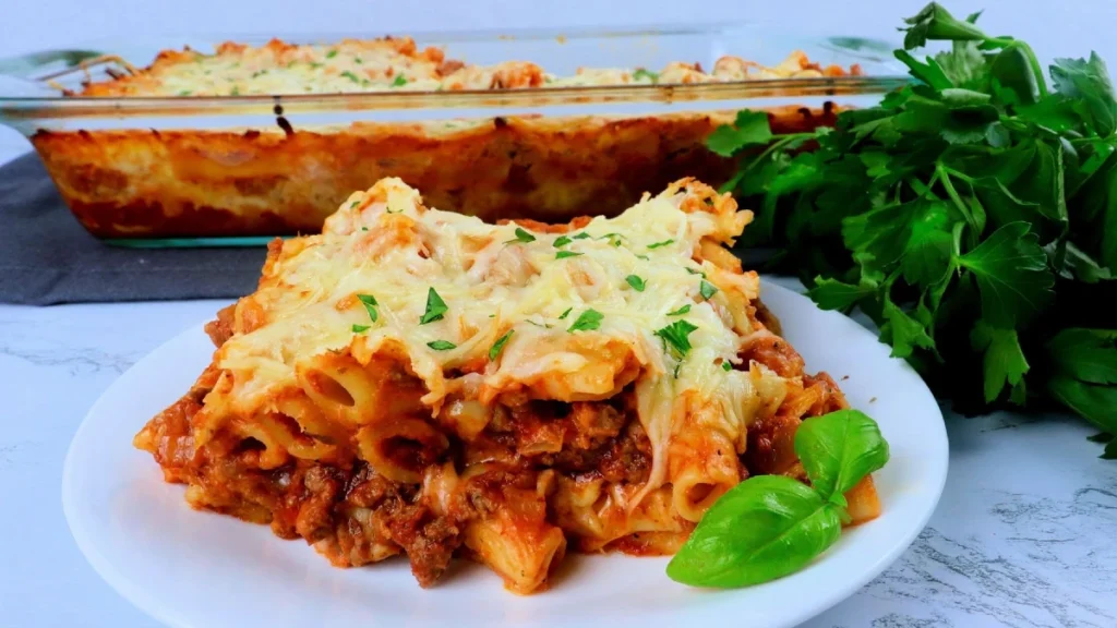 Baked Ziti with Beef