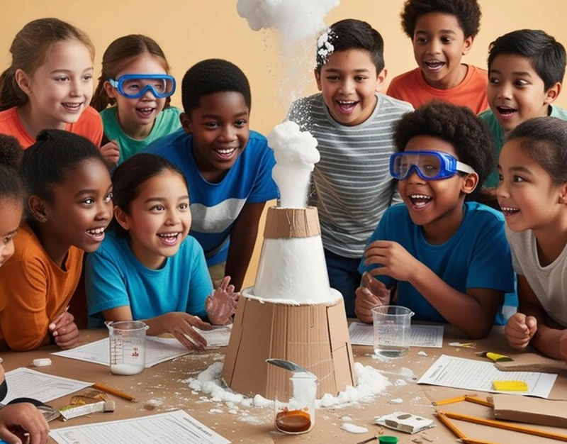 Baking Soda Volcano Experiment