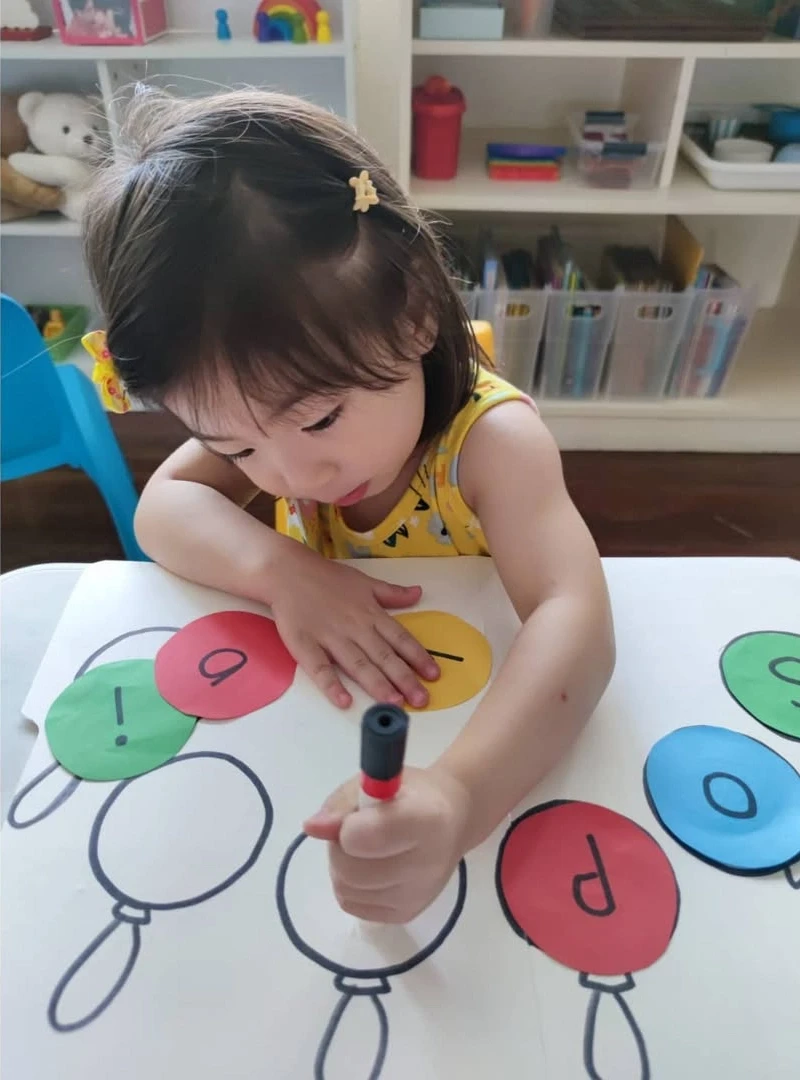 Balloon Number Tracing Fun