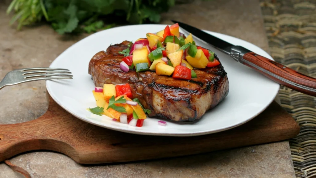 Balsamic Glazed Pork Chops