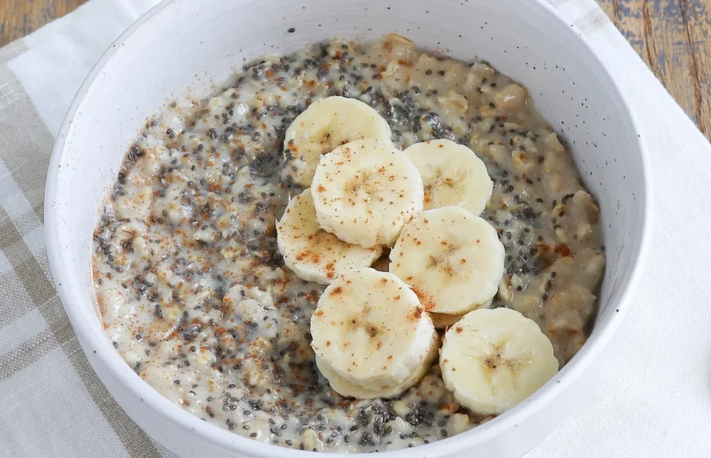 Banana Chia Oatmeal