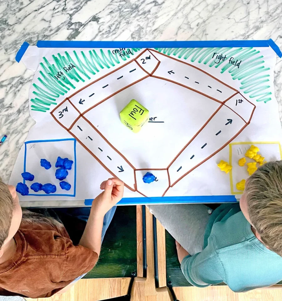 Baseball Diamond Board Game