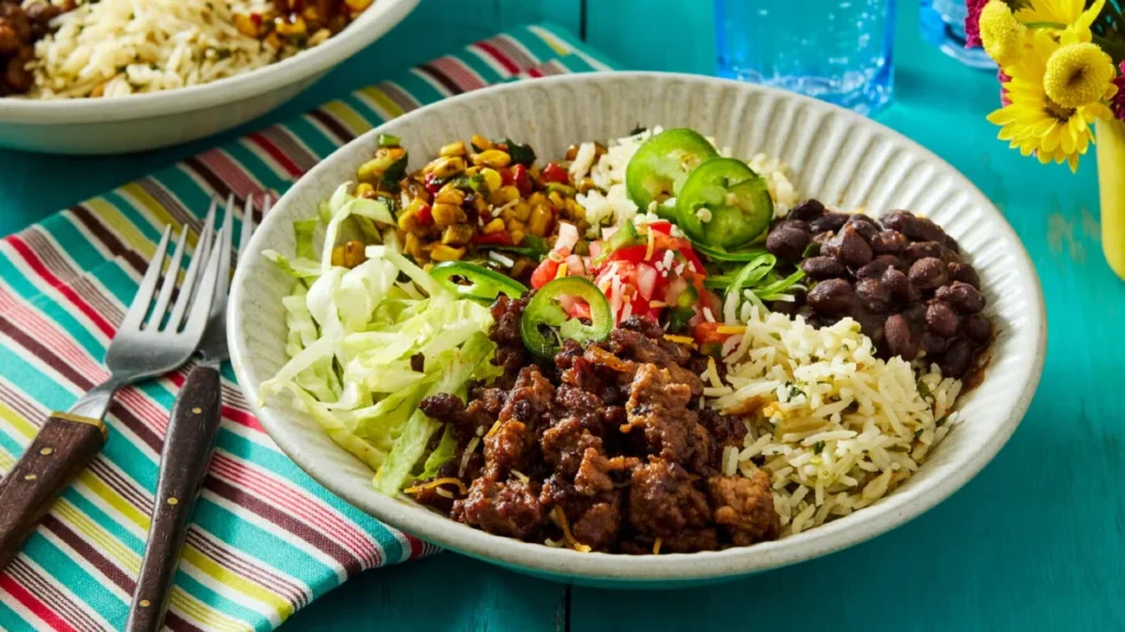 Beef Burrito Bowls