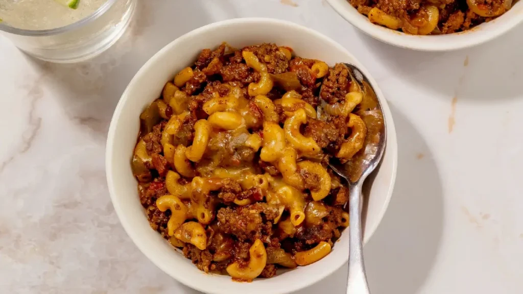 Beef Chili Mac