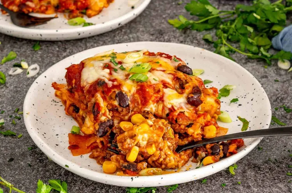Beef Enchilada Casserole