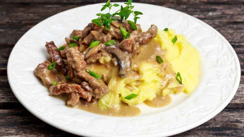 Beef Stroganoff