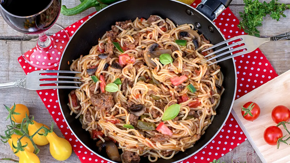 Beef and Mushroom Noodle Casserole