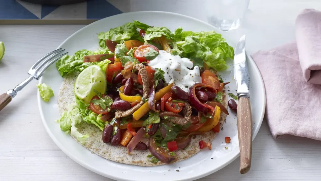 Beef and Pepper Fajitas