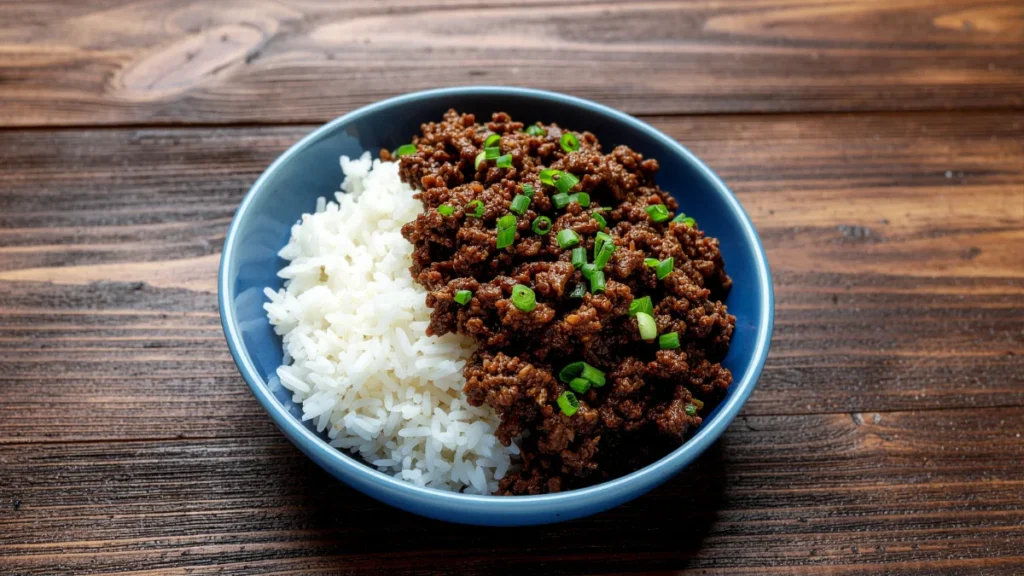 Beef and Rice Skillet