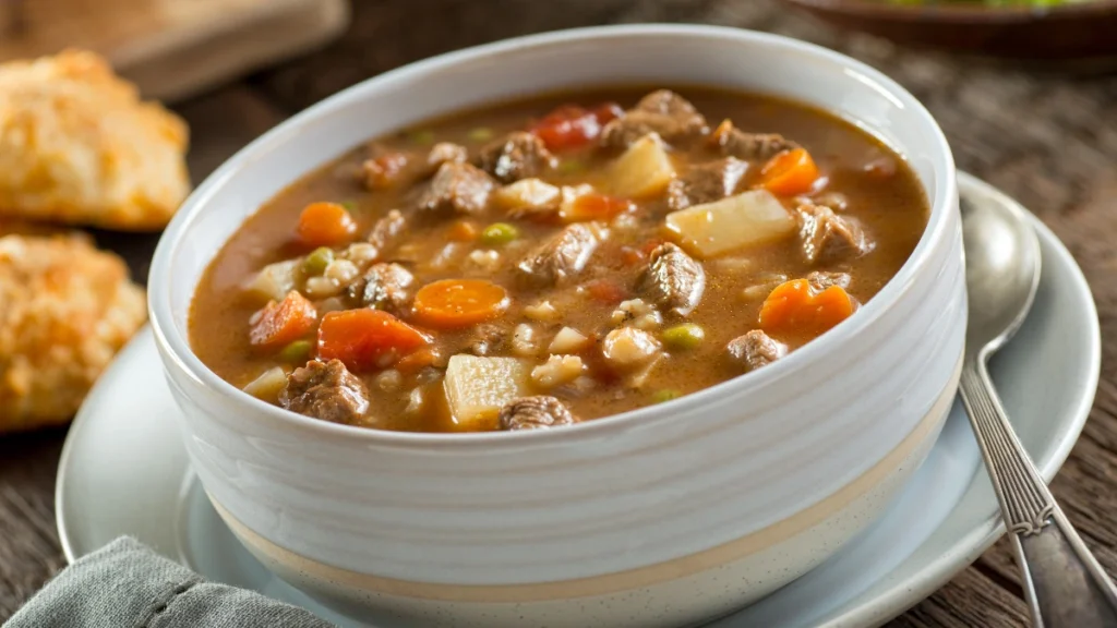 Beef and Vegetable Soup