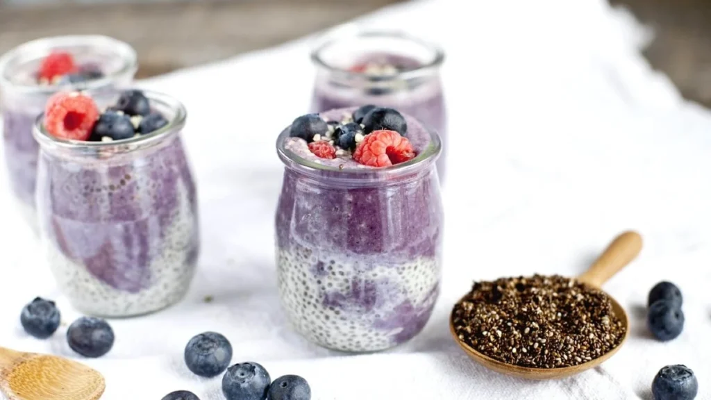 Berry Chia Seed Pudding