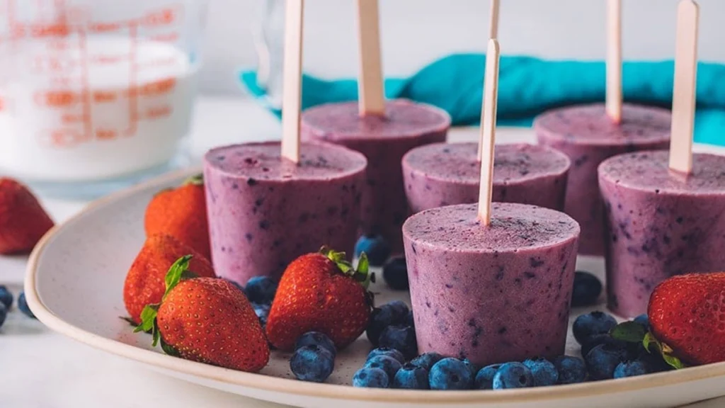 Berry Smoothie Pops