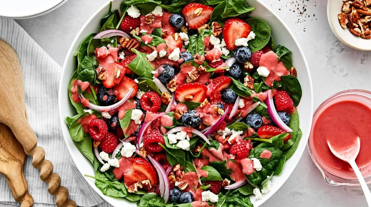 Berry Spinach Salad