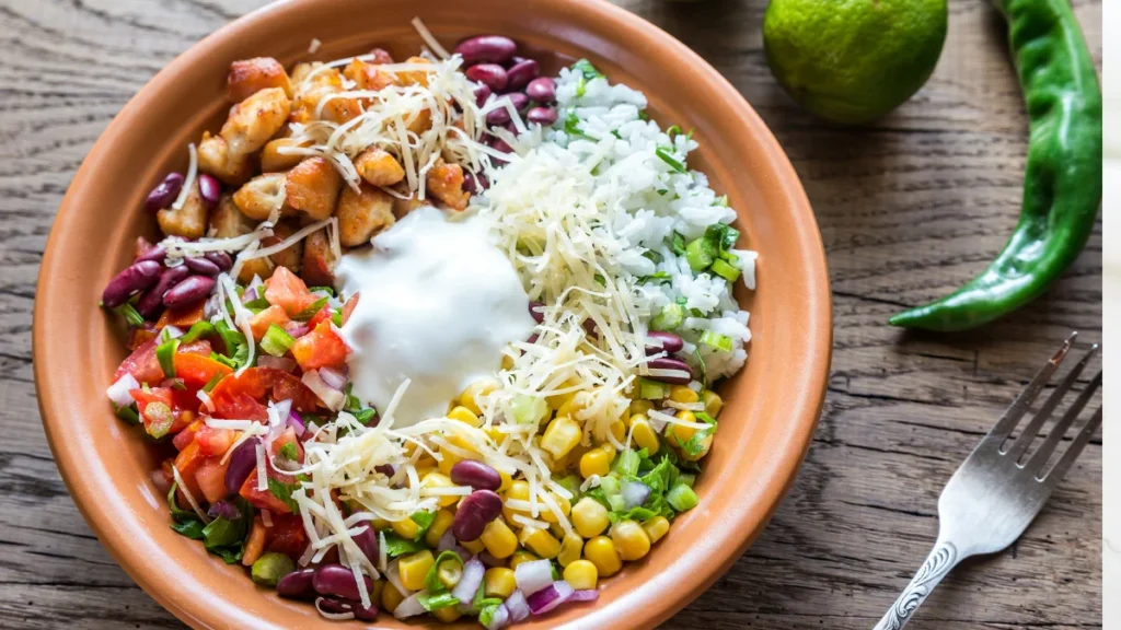 Black Bean Brown Rice Burrito Bowl