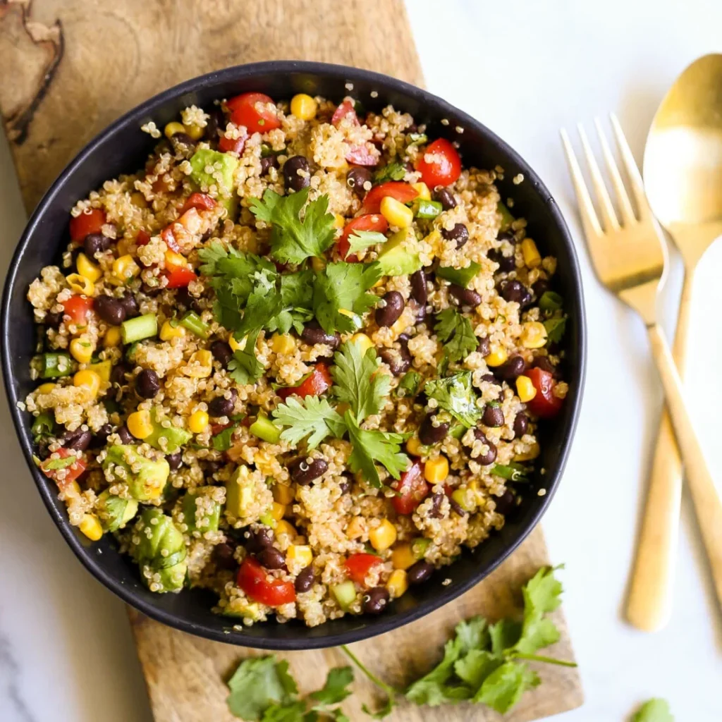 Black Bean Quinoa Bowl