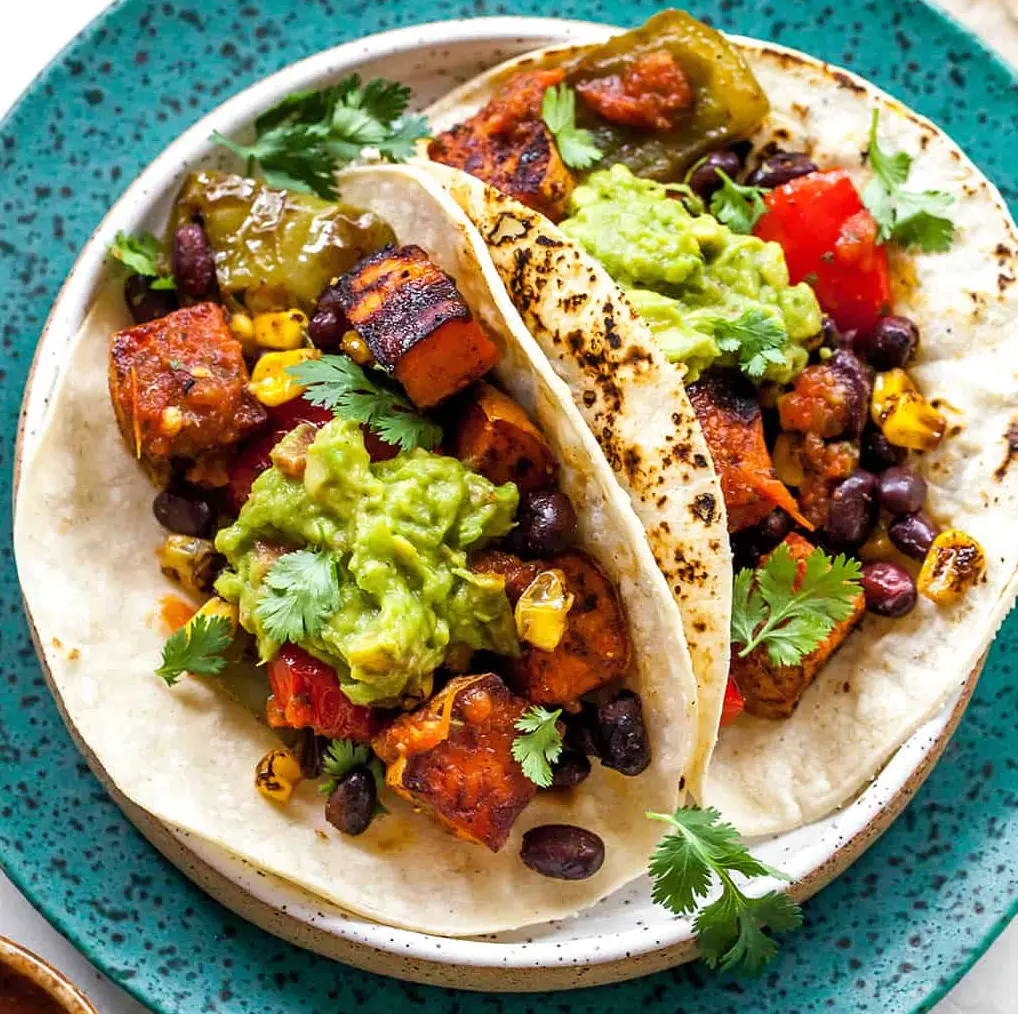 Black Bean Sweet Potato Tacos