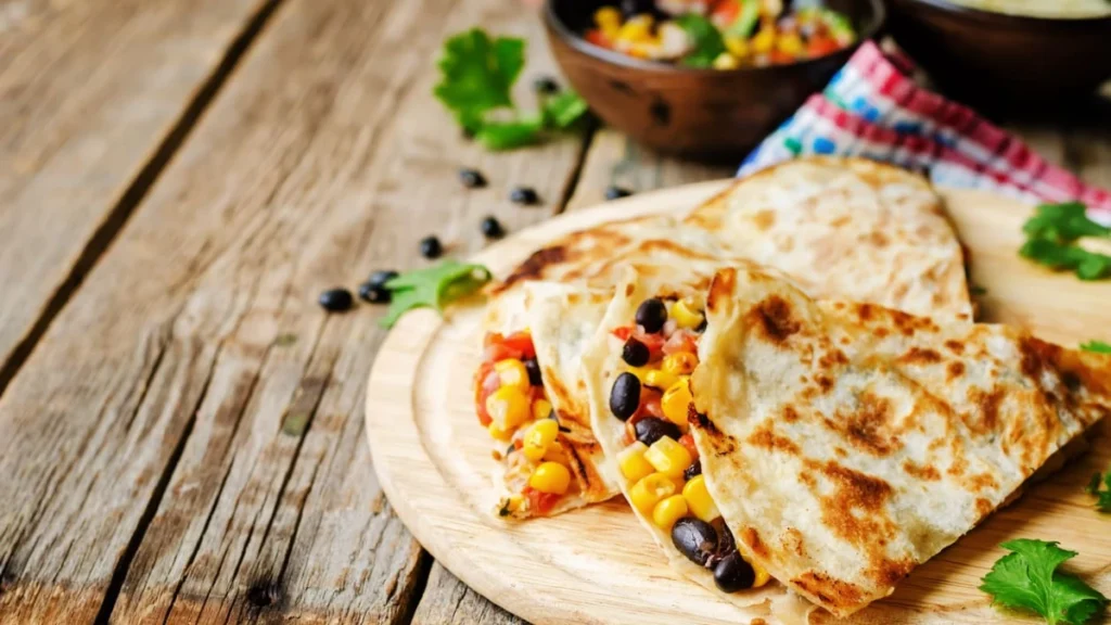 Black Bean and Corn Quesadillas