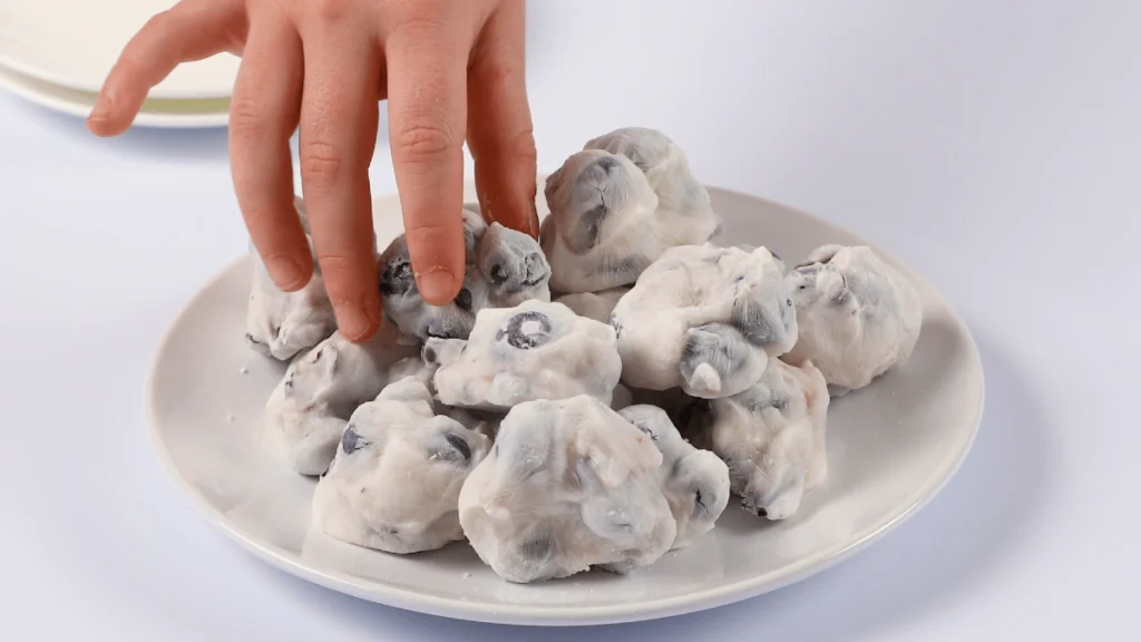 Blueberry Yogurt Clusters