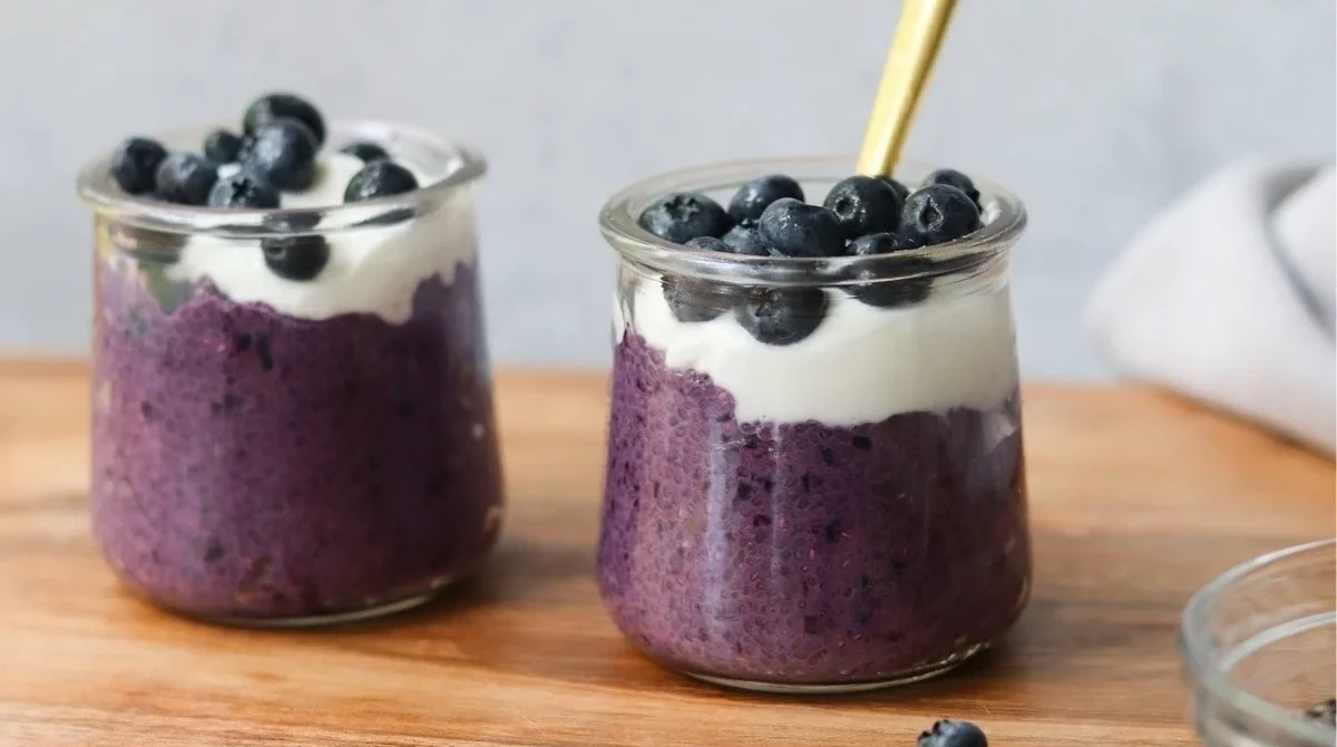 Blueberry and Chia Seed Pudding