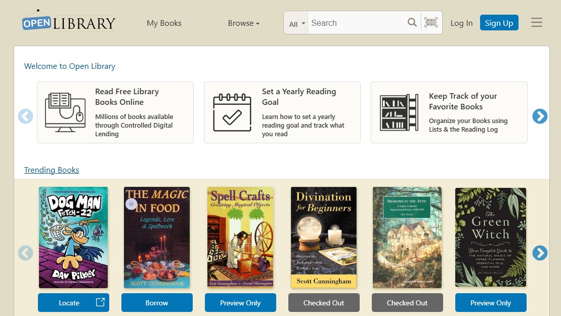 Borrow Rare and Academic Books Online