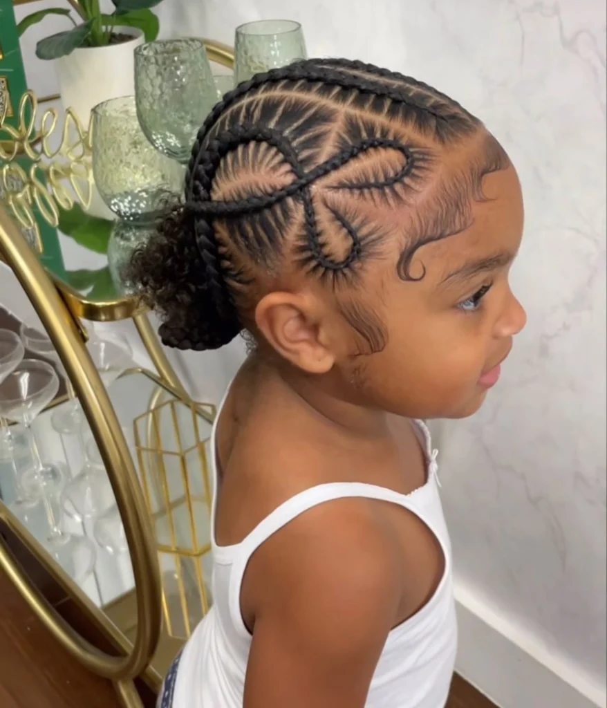 Braided Bow Cornrow