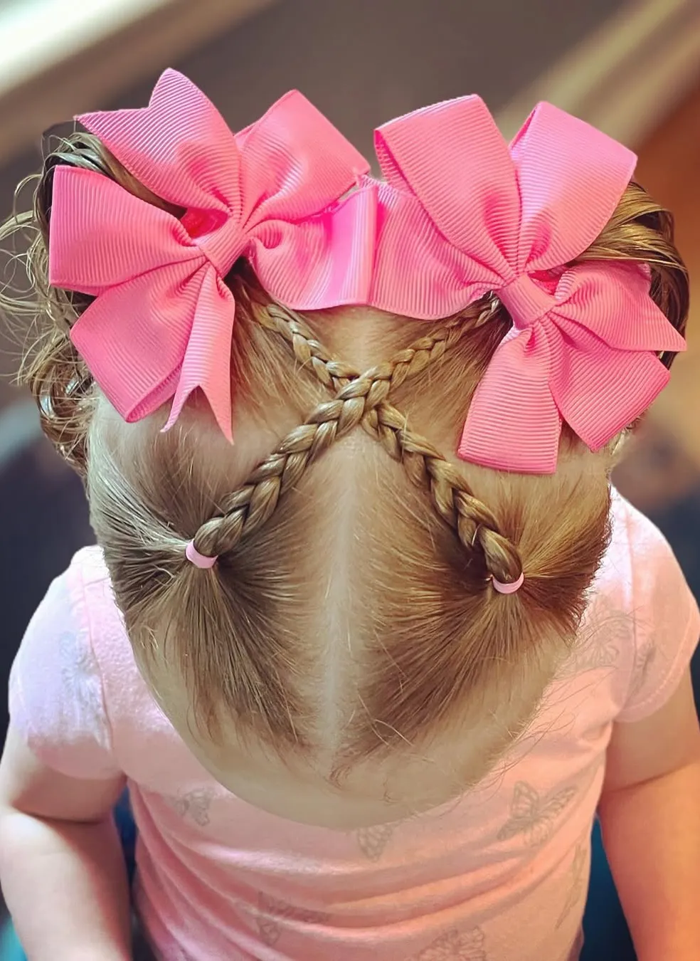 Braided pigtails