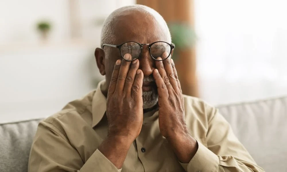 Brief Episodes of Vision Going Gray or Black
