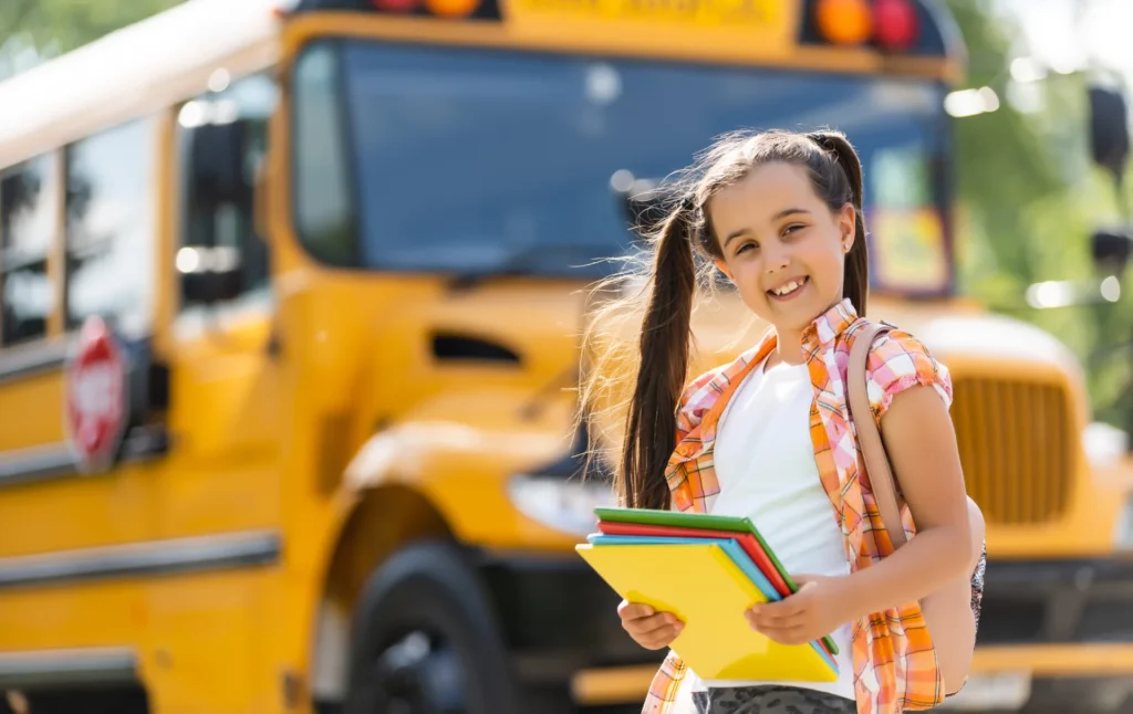 Bright Beginnings Bus Stop Moment