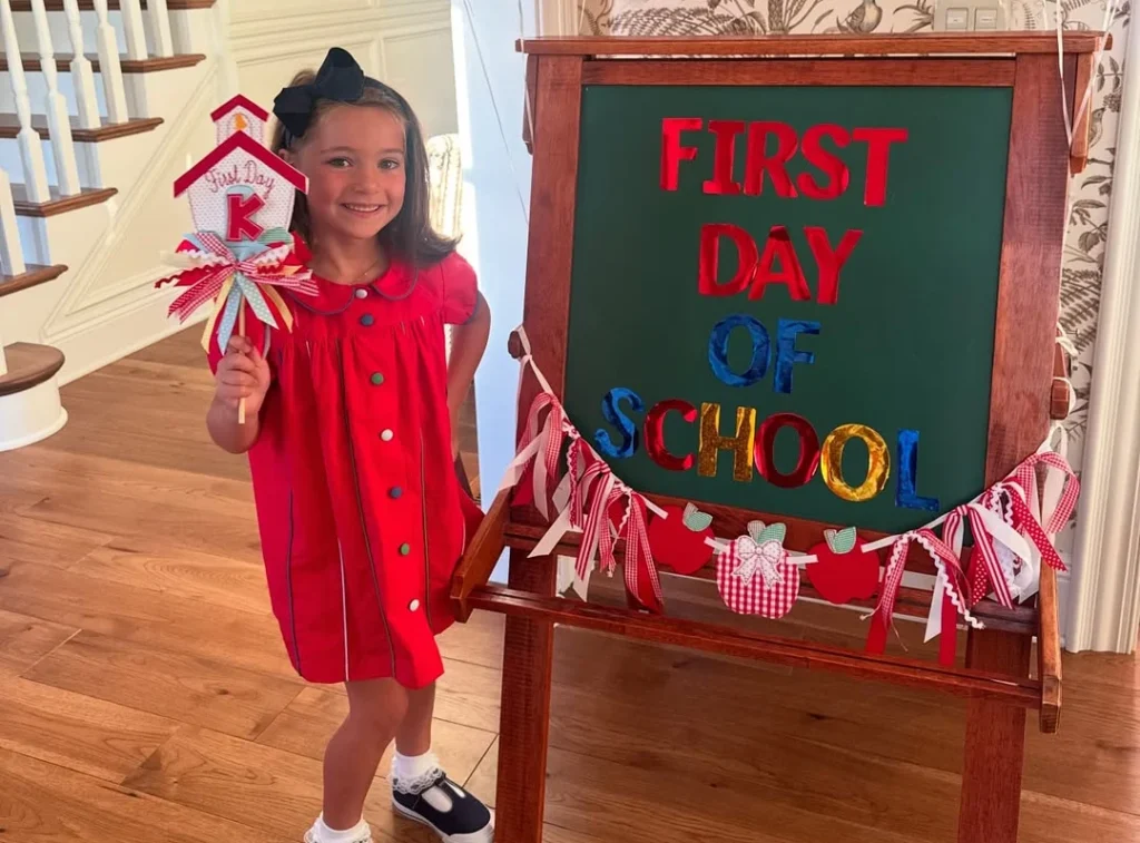 Bright and Bold First Day Display
