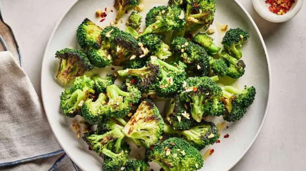 Broccoli and Garlic Saute