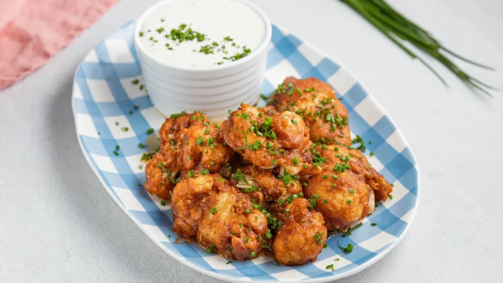 Buffalo Chicken and Cauliflower