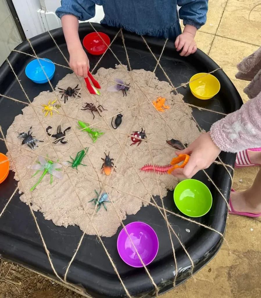 Bug Rescue Fine Motor Sensory Tray Activity