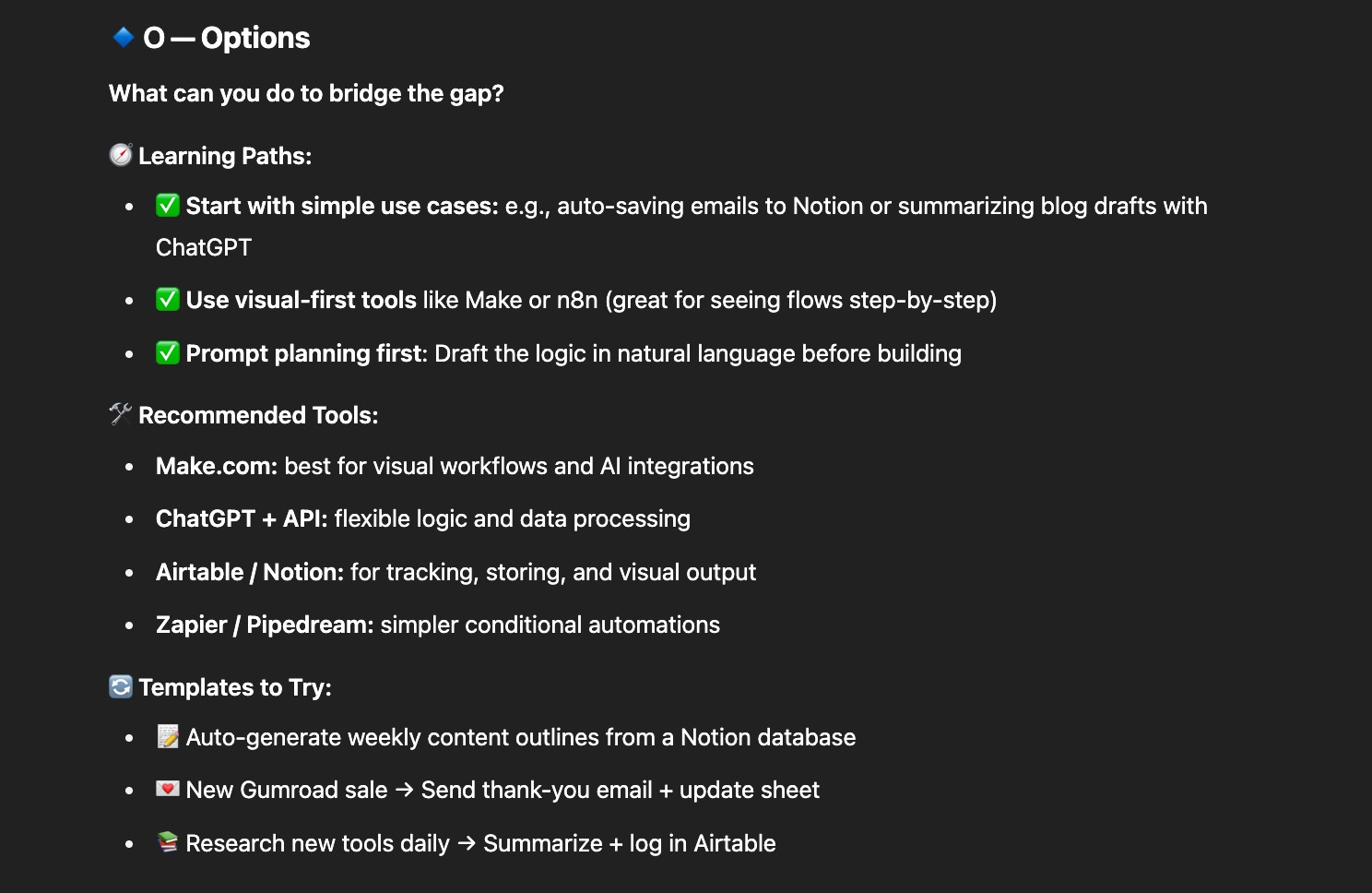 Build a 1-Week Learning Plan