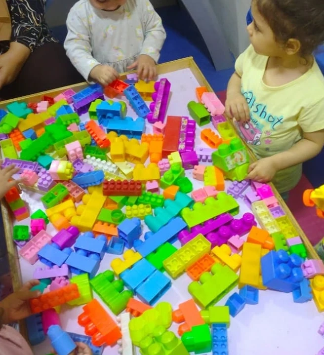 Building Block Construction Zone