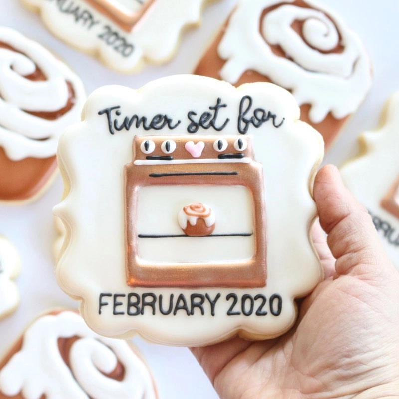 Bun in the Oven Cookie