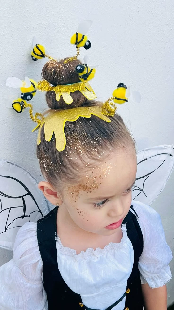 Busy Bee Hive Hair