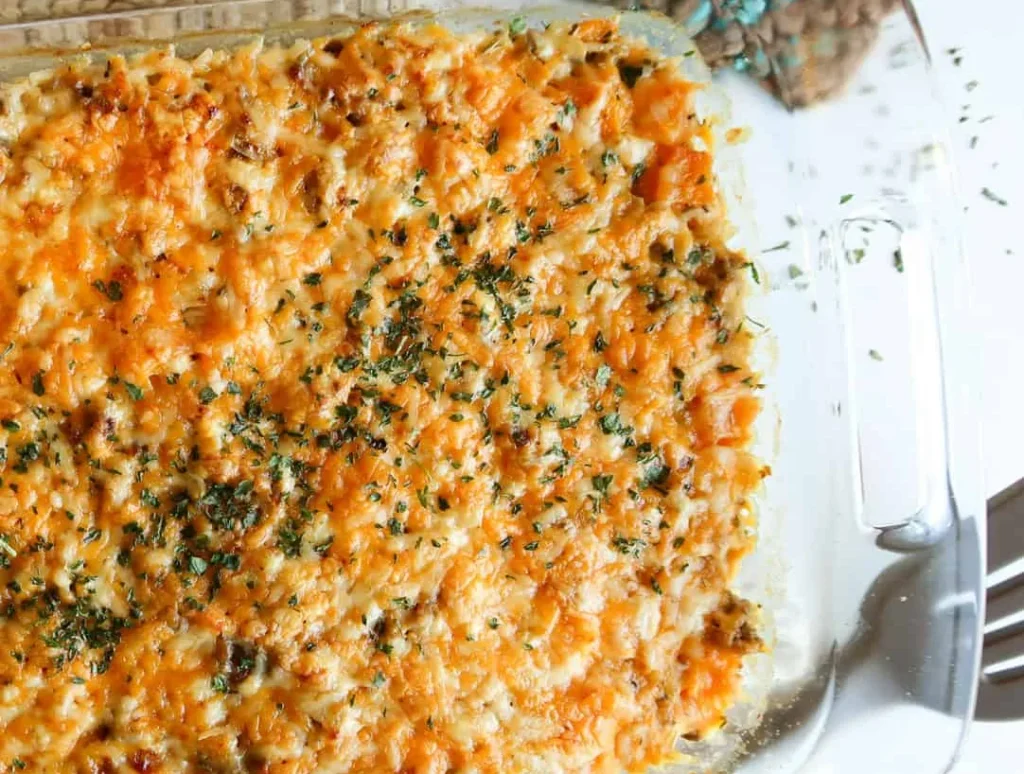 Butternut Squash Casserole With Rice & Ground Beef