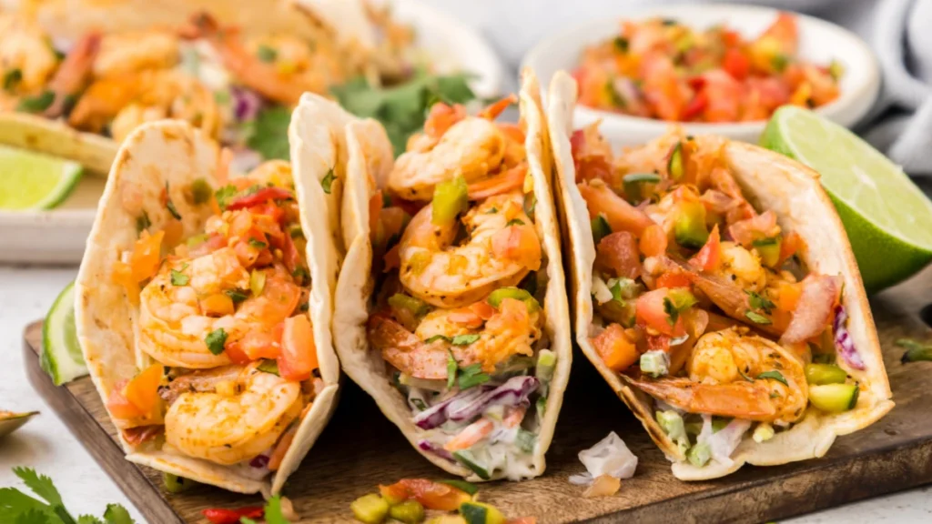 Cajun Shrimp Tacos with Remoulade