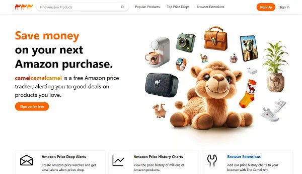 CamelCamelCamel The Amazon Price Spy