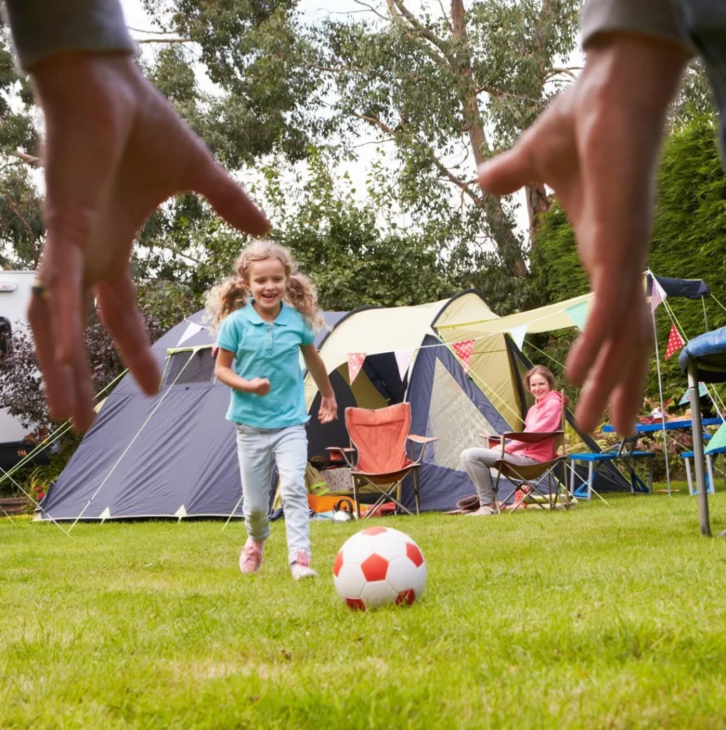 Campsite Soccer Fun