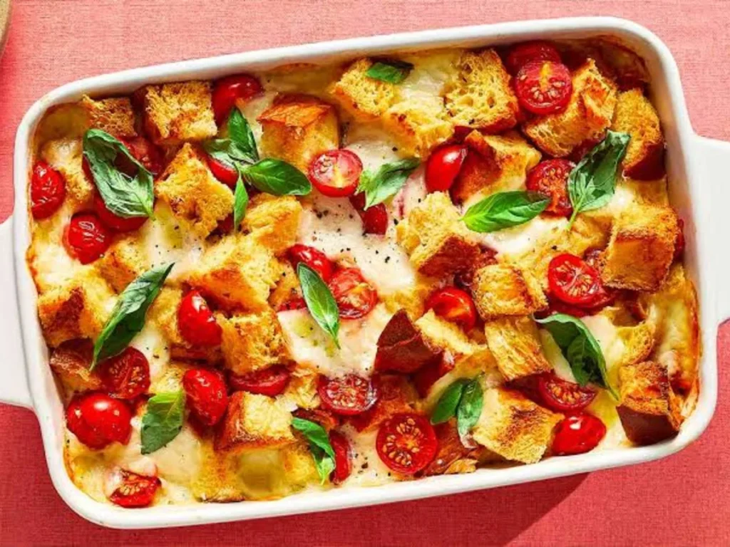 Caprese Breakfast Casserole