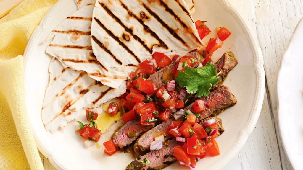 Carne Asada Tacos with Pico de Gallo