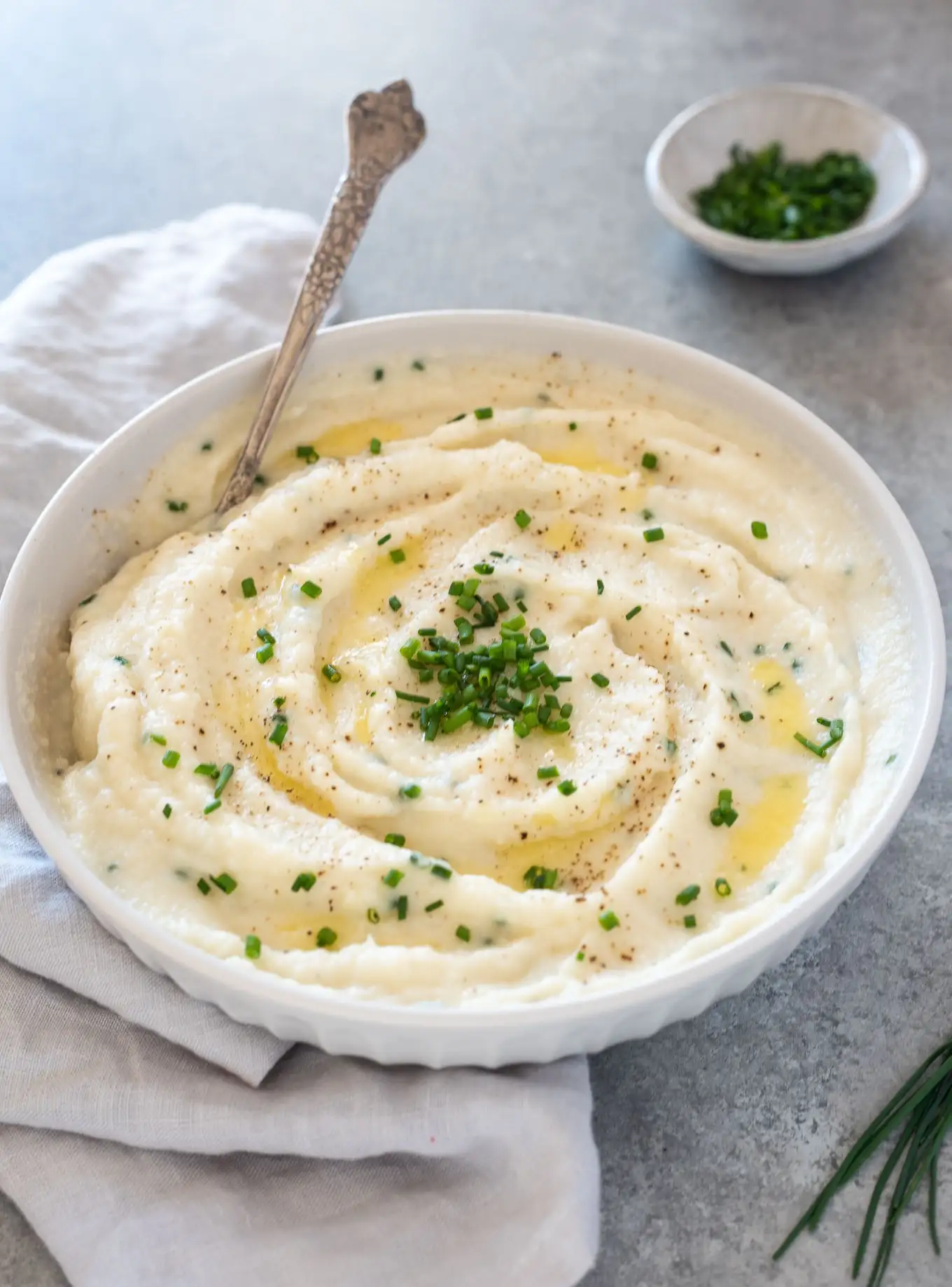 Cauliflower Mash with Garlic