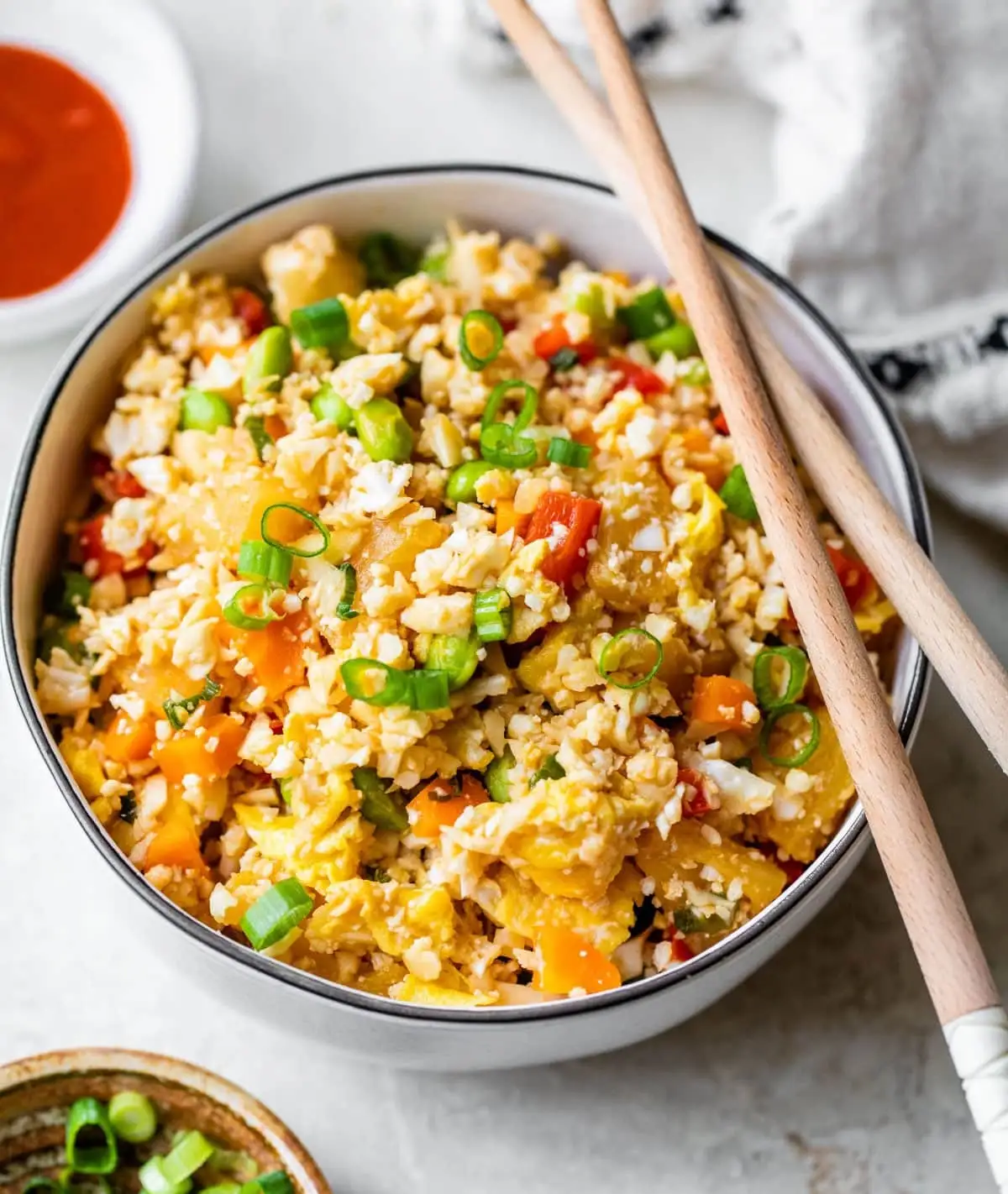 Cauliflower Rice Stir Fry