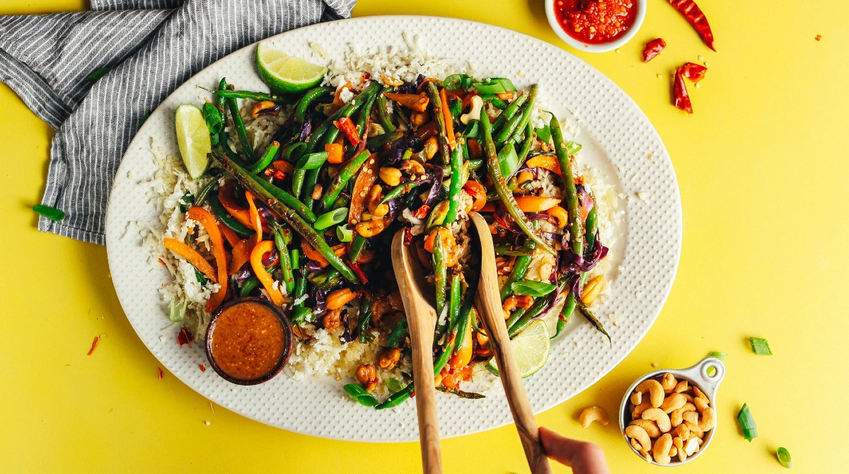 Cauliflower Rice Stir Fry