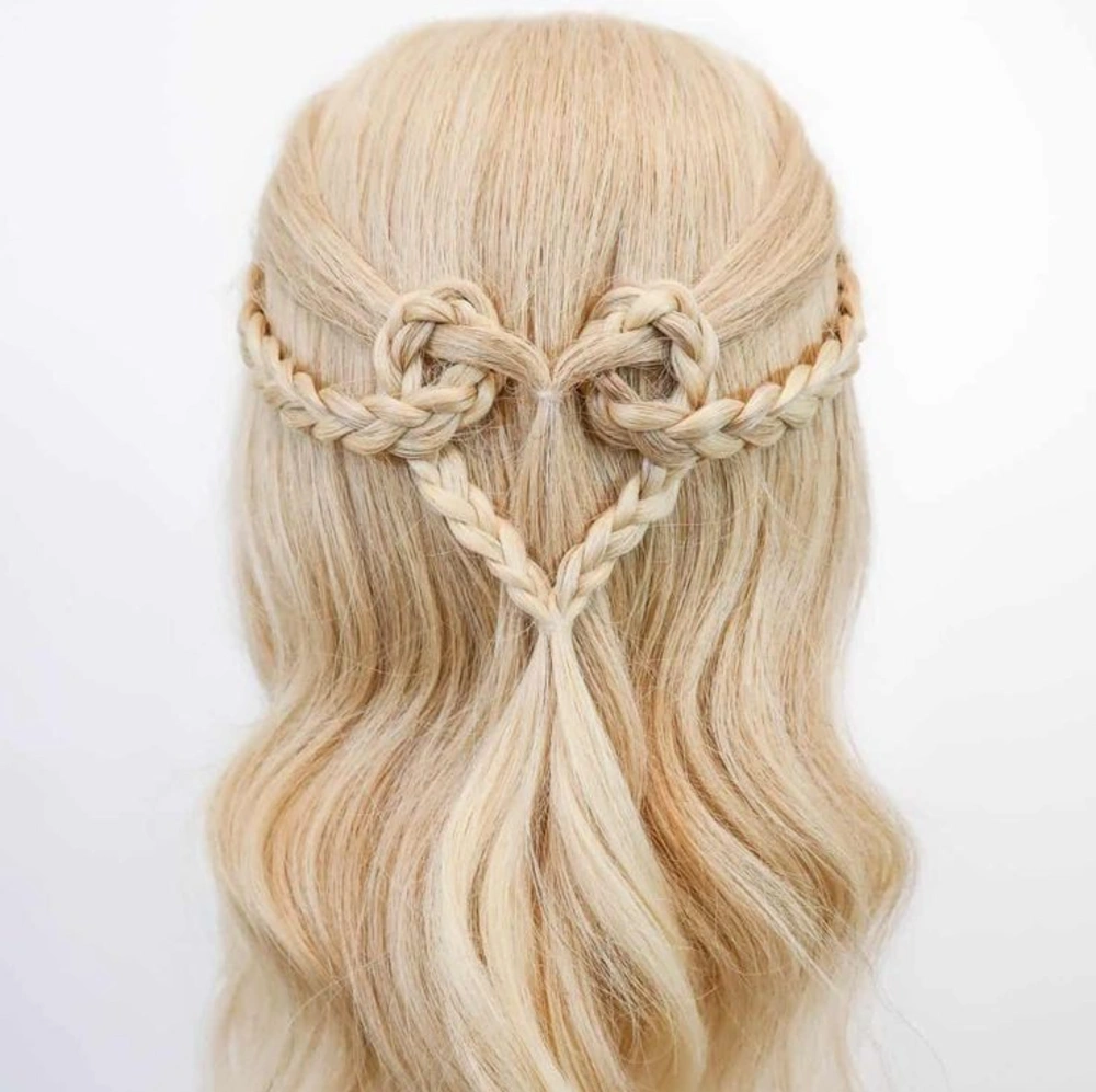  Celtic Knot Heart Braid Cascade